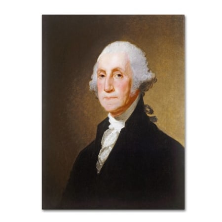 Gilbert Stuart 'George Washington 1821' Canvas Art,18x24